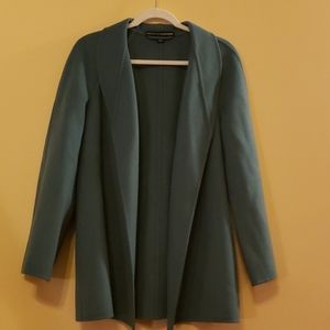 Linda Allard Ellen Tracy 100% wool jacket w/belt